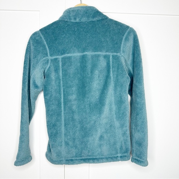 Patagonia Re-Tool Snap-T Polartec Fleece Pullover XS Teal Abalone blue 1/4 warm - Picture 3 of 9